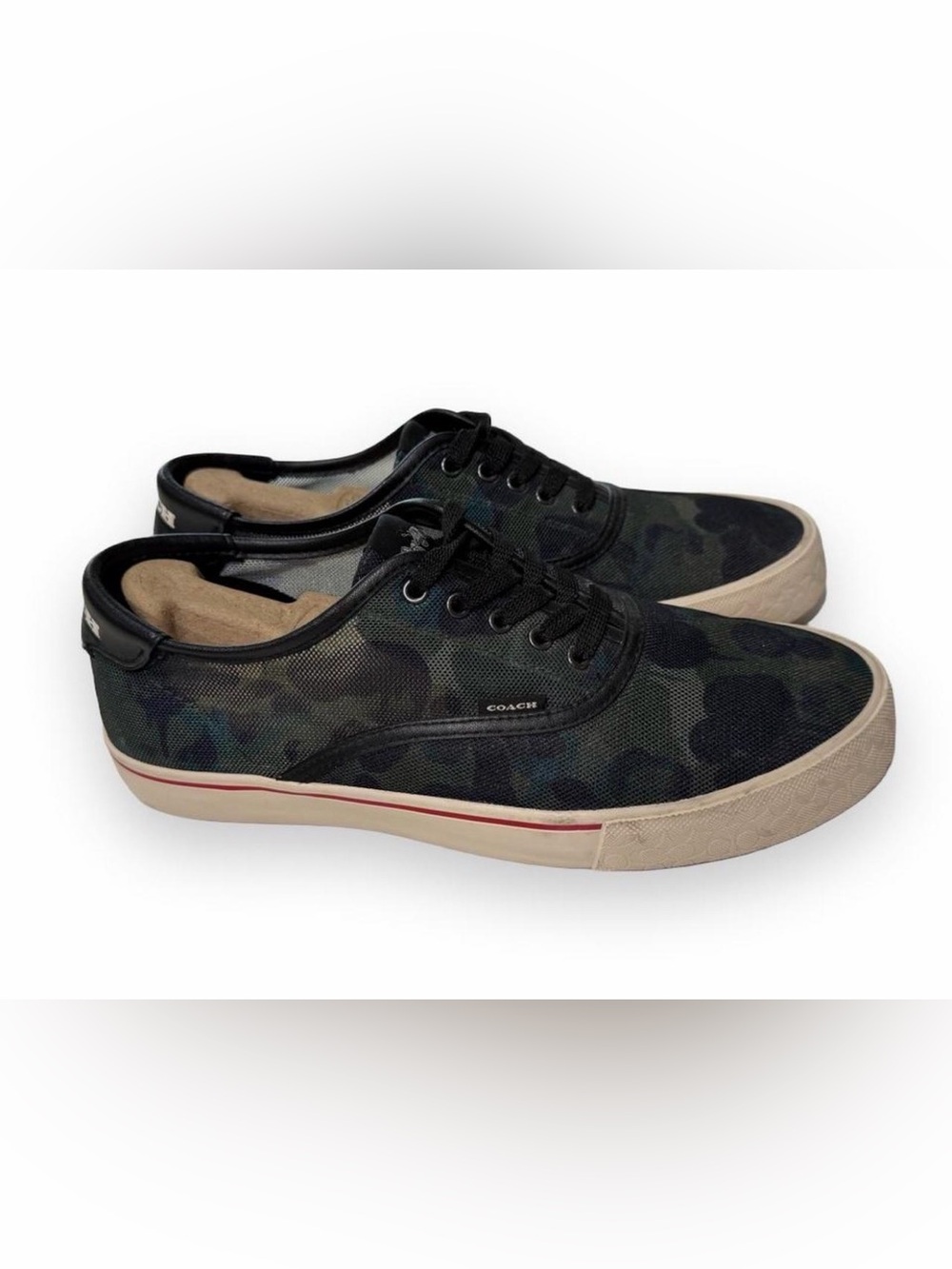 COACH A22113 Camo Sneakers US 10 D - Picture 2 of 8